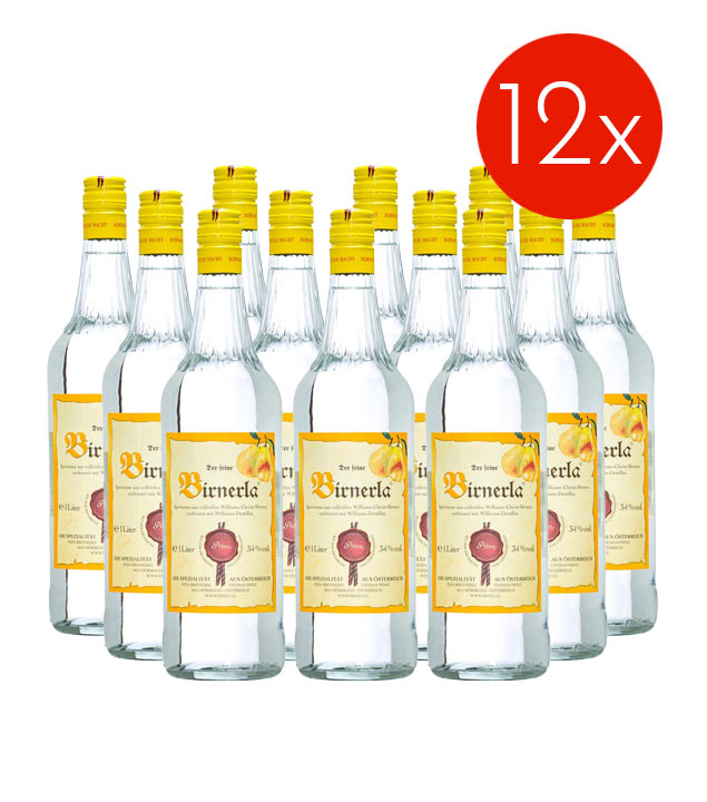 Prinz Birnerla / 34% vol - 12 Flaschen (34% Vol., 1,0 Liter)