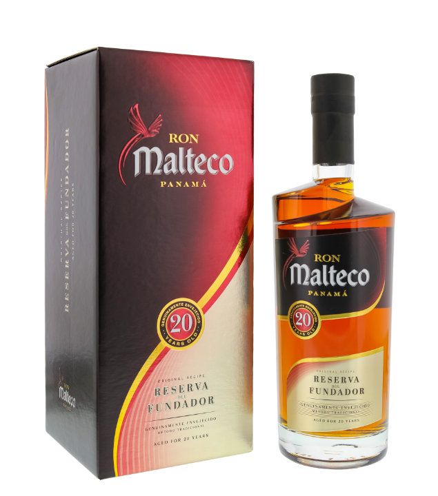 Ron Malteco Panama 20 Años Rum Reserva del Fundador (40 % vol., 0,7 Liter)