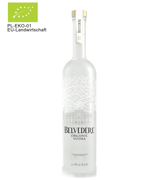 Vodka Belvedere Bio 0,7L (40 % vol, 0,7 Liter)