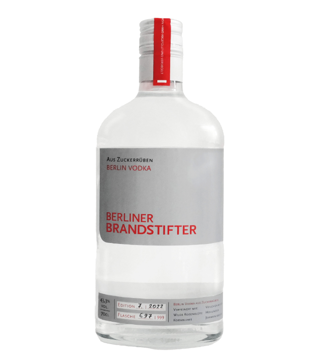 Berliner Brandstifter Berlin Dry Gin (43,3 % Vol., 0,7 Liter)