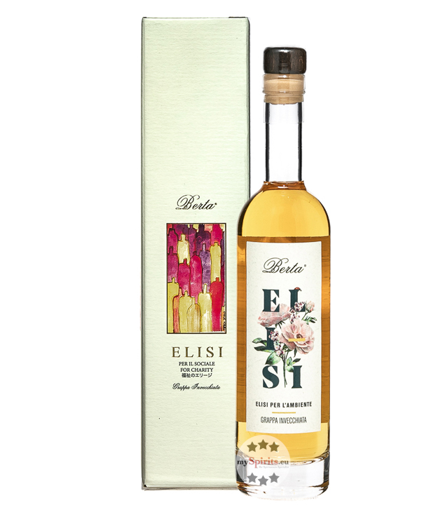 Berta Grappa Elisi Invecchiata  (43 % vol., 0,2 Liter)