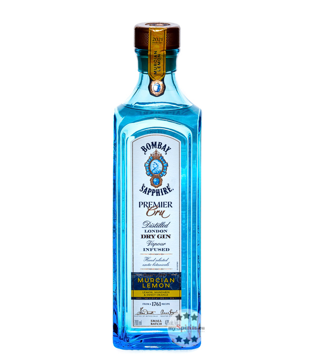 Bombay Sapphire Premier Cru Gin Murcian Lemon (47 % Vol., 0,7 Liter)