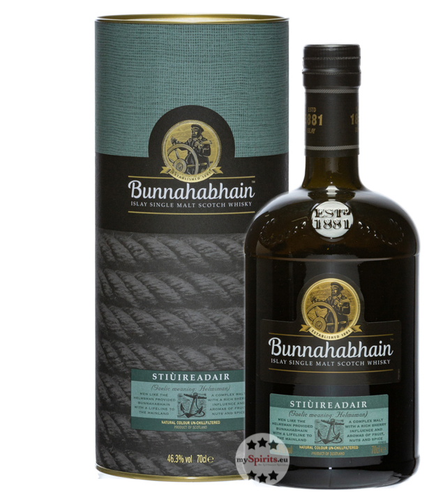 Bunnahabhain Stiùiredair Whisky (46,3 % Vol., 0,7 Liter)