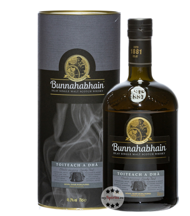 Bunnahabhain Toiteach A Dhà Whisky (46,3 % Vol., 0,7 Liter)
