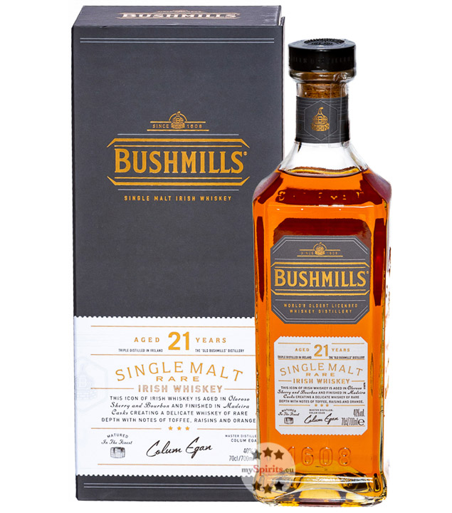 Bushmills 21 Single Malt Madeira-Finish Whiskey