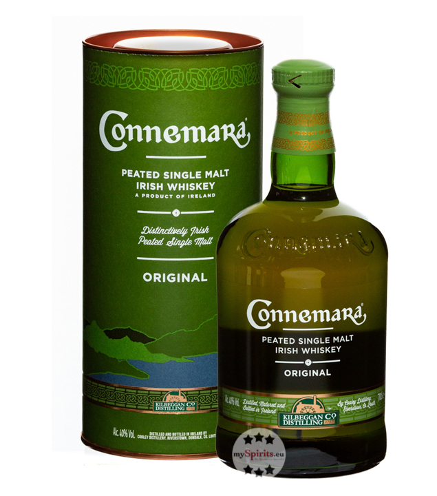 Connemara Single Malt Whiskey Original (40 % Vol., 0,7 Liter)