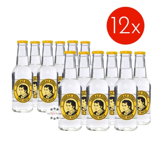 12 x Thomas Henry Tonic Water (0,2 L) inkl. 1,80 € Pfand