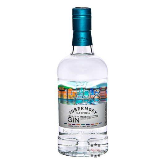 Tobermory Hebridean Gin / 43,3 % Vol. / 0,7 Liter-Flasche