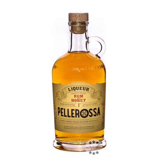 Marzadro Pellerossa Liqueur mit Honig und Rum / 30 % Vol. / 0,7 Liter-Flasche