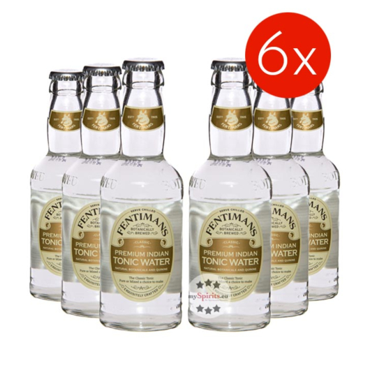 6 x Fentimans Tonic Water 6 x 0,2 L inkl. 1,50€ Pfand