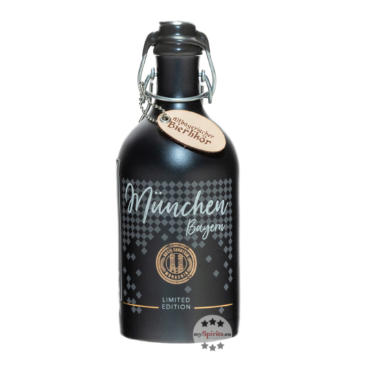 Altbayerischer Bierlikör "München 1158” / 25 % Vol. / 0,5 Liter-Flasche