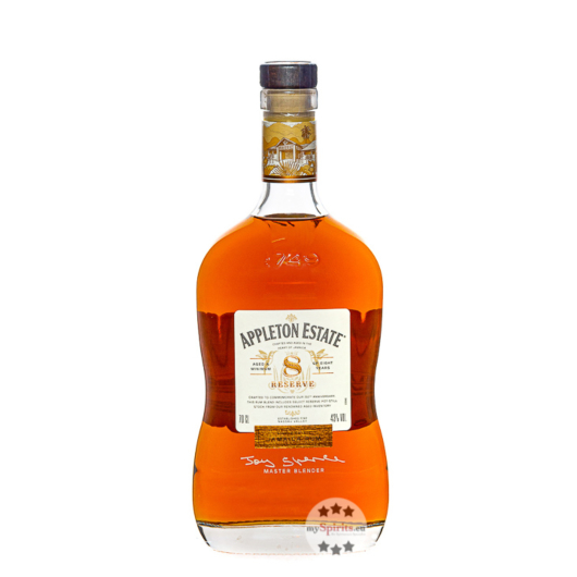 Appleton Estate 8 Year Old Reserve Signature Estate Jamaica Rum / 43 % Vol. / 0,7 Liter-Flasche