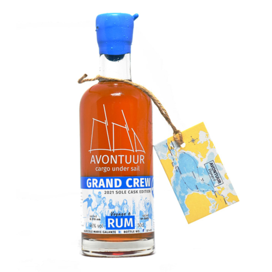 Avontuur Rum Grand Crew 2021 Sole Cask Edition Voyage 6 / 46 % Vol. / 0,5 Liter-Flasche