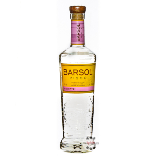 Barsol Pisco Moscatel / 41,3 % Vol / 0,7 Liter-Flasche