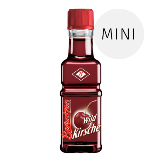 Berentzen Wildkirsch Likör / 16% Vol. / 0,02 Liter-PET-Flasche