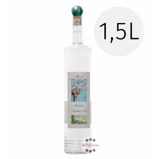 Distillerie Berta Bimba – Distillato di Uva / 40 % vol. / 1,5 Liter-Flasche