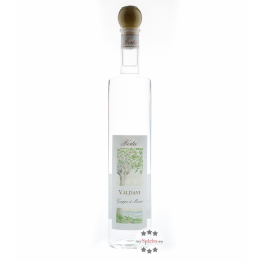 Distillerie Berta Valdavi - Grappa di Moscato / 40 % vol. / 0,7 Liter-Flasche