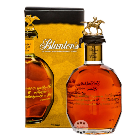 Blanton's Gold Edition Single Barrel Bourbon Whiskey / 51,5 % Vol. / 0,7 Liter-Flasche in Geschenkbox