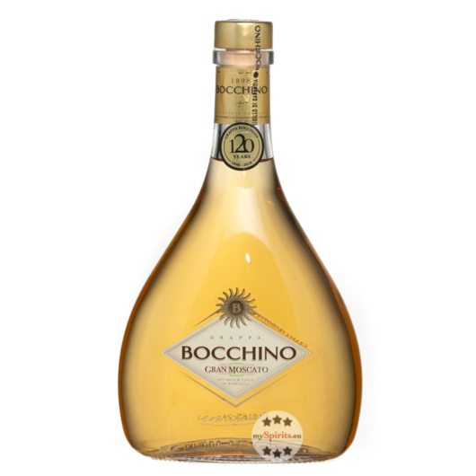 Bocchino: Grappa Gran Moscato / 40 % Vol. / 0,7 Liter-Flasche