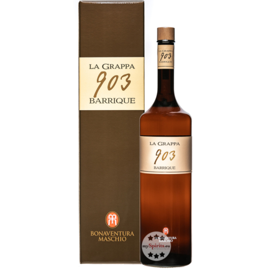 Bonaventura Maschio: La Grappa 903 Barrique / 40 % vol / 3,0 Liter-Flasche