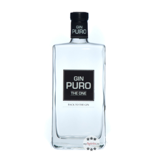 Bonaventura Maschio: Gin Puro - The One / 56,3 % Vol. / 0,7 Liter-Flasche