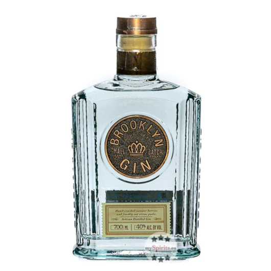 Brooklyn Gin Handcrafted Small Batch Gin / 40 % Vol. / 0,7 Liter-Flasche