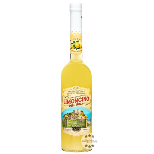 Caffo: Limoncino Dell' Isola Likör / 30 % vol / 0,7 Liter-Flasche