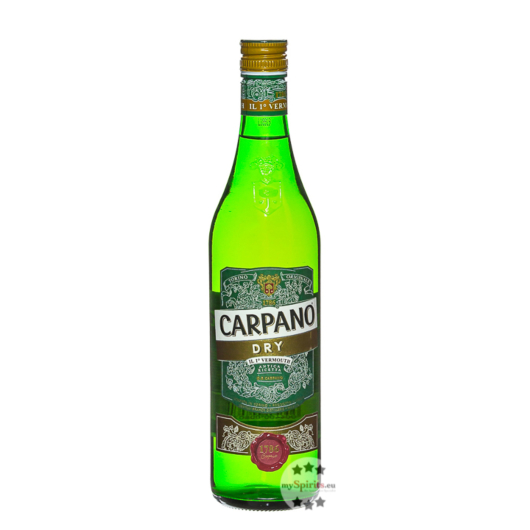 Carpano Dry Vermouth / 18 % Vol. / 0,75 Liter-Flasche