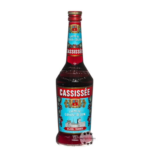 Cassissée Crème de Cassis de Dijon Schwazer Johannisbeerlikör / 16 % Vol. / 0,7 Liter-Flasche