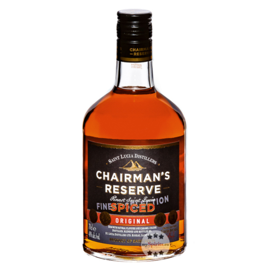 Saint Lucia Distillers Chairman's Reserve Spiced Original / 40 % Vol. / 0,7 Liter-Flasche