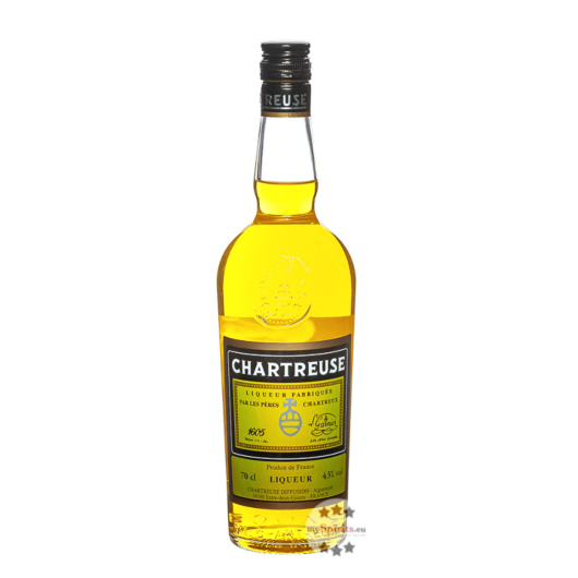 Chartreuse Gelb Jaune Liqueur / 43 % Vol. / 0,7 Liter-Flasche