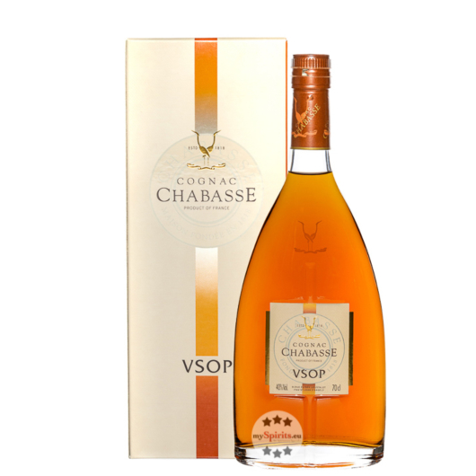 Cognac Chabasse VSOP / 40 % Vol. / 0,7 Liter-Flasche in Geschenkkarton