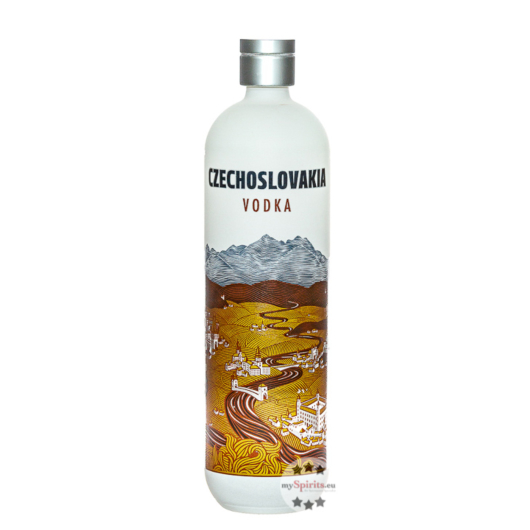 Czechoslovakia Vodka / 40 % Vol. / 0,7 Liter-Flasche