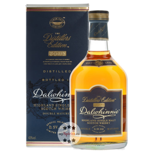 Dalwhinnie Distillers Edition Oloroso Highland Single Malt Scotch Whisky / 43 % vol / 0,7 l in GP