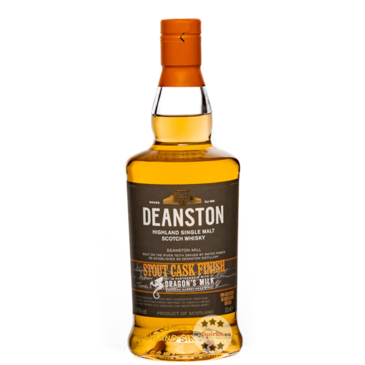 Deanston Stout Cask Finish Dragon's Milk Highland Single Malt Scotch Whisky / 50,5 % Vol. / 0,7 Liter-Flasche