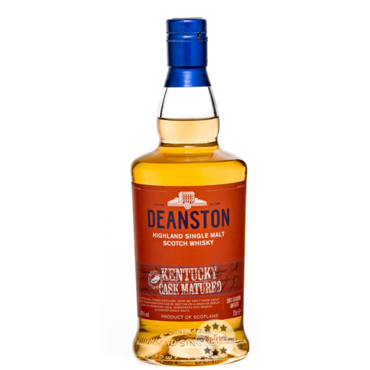 Deanston Kentucky Cask Matured Highland Single Malt Scotch Whisky / 40 % Vol. / 0,7 Liter-Flasche