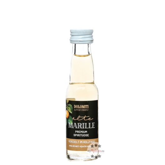 Dolomiti Alte Marille Miniatur / 36 % vol / 0,02 Liter-Flasche