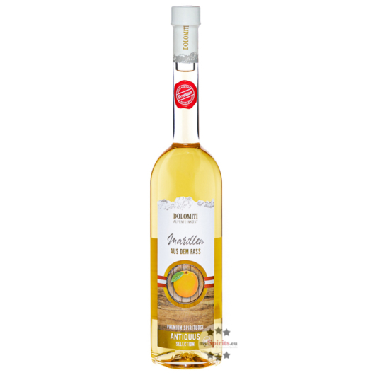 Dolomiti Antiquus Marille Barrique / 36 % Vol. / 0,7 Liter - Flasche