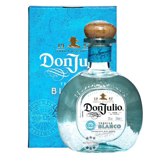 Tequila Don Julio Blanco / 38 % Vol. / 0,7 Liter-Flasche im Karton