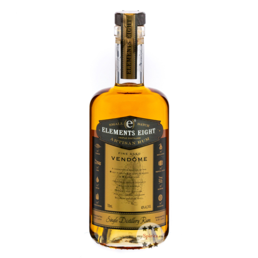 Elements Eight [e]8 Vendôme Rum / 40 % Vol. / 0,7 Liter-Flasche