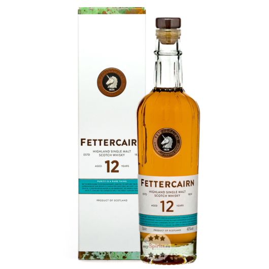 Fettercairn 12 Years Highland Single Malt Scotch Whisky / 40 % Vol. / 0,7 Liter-Flasche in Geschenkbox