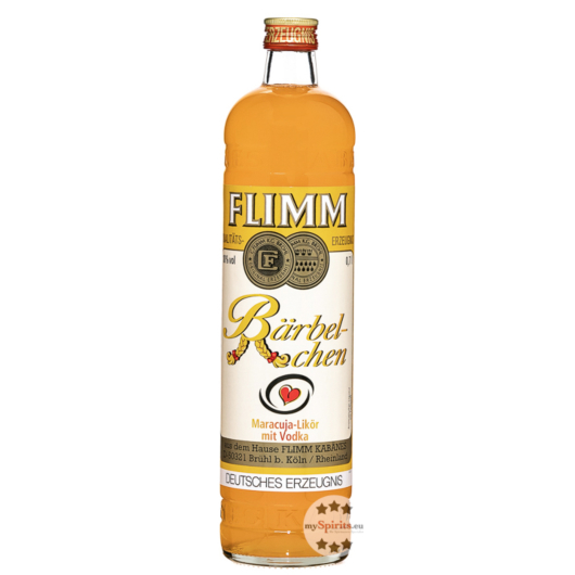 Flimm Bärbelchen Maracuja-Likör mit Vodka / 18 % vol / 0,7 Liter-Flasche