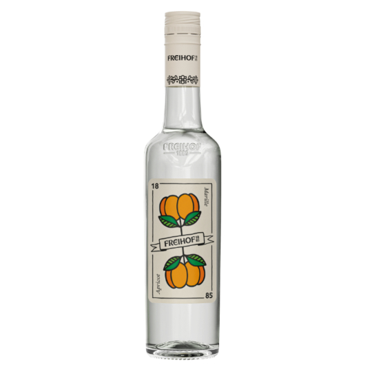 Freihof 1885 Marillen Schnaps / 35 % vol / 1,0 Liter-Flasche