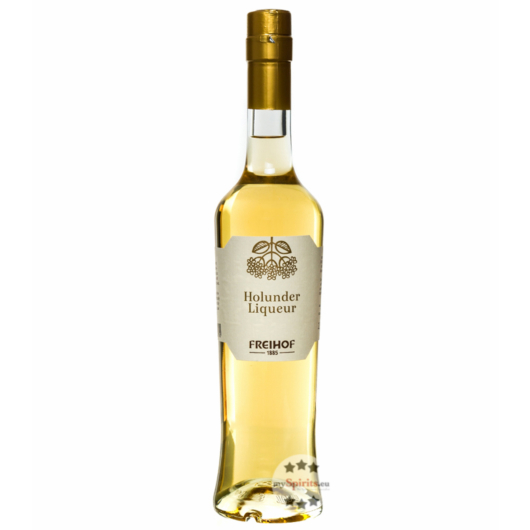 Freihof Holunder Liqueur / 22,5 % vol. / 0,5 Liter-Flasche