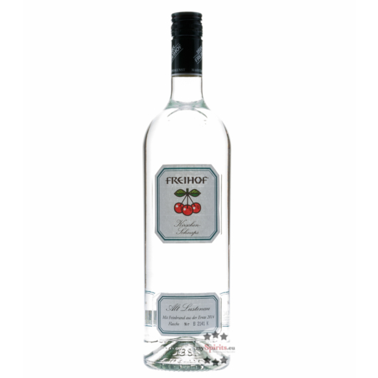 Freihof: "Alt Lustenau" Kirsch-Schnaps / 38 % Vol. / 0,7 Liter-Flasche