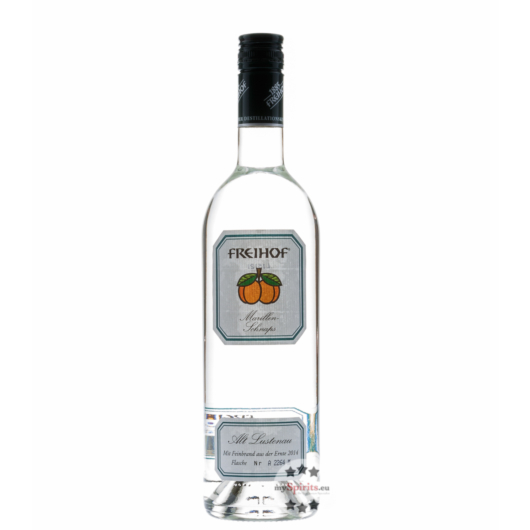 Freihof: "Alt Lustenau" Marillen-Schnaps / 38 % Vol. / 0,7 Liter-Flasche