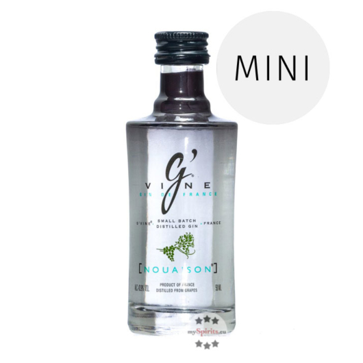 G’Vine Nouaison Gin Miniatur / 43,9 % Vol. / 0,05 Liter-Flasche