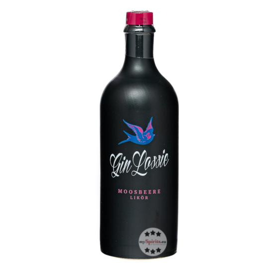 Gin Lossie Moosbeere – Gin-Likör / 40 % Vol. / 0,7 Liter-Flasche