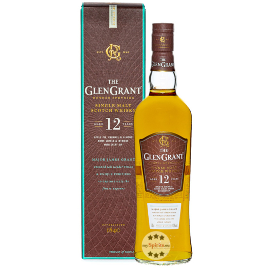 The Glen Grant 12 Jahre Single Malt Scotch Whisky / 43 % Vol. / 0,7 Liter-Flasche in Geschenkbox