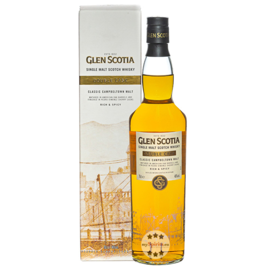 Glen Scotia Double Cask Single Malt Scotch Whisky / 46 % Vol. / 0,7 Liter-Flasche in Geschenkbox